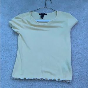 forever 21 yellow shirt